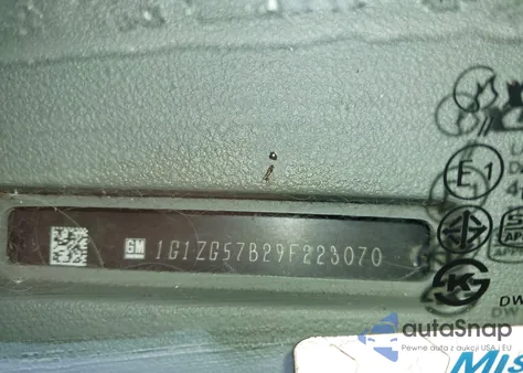 2009 Chevrolet Malibu Ls from USA, damaged, VIN 1G1ZG57B29F223070